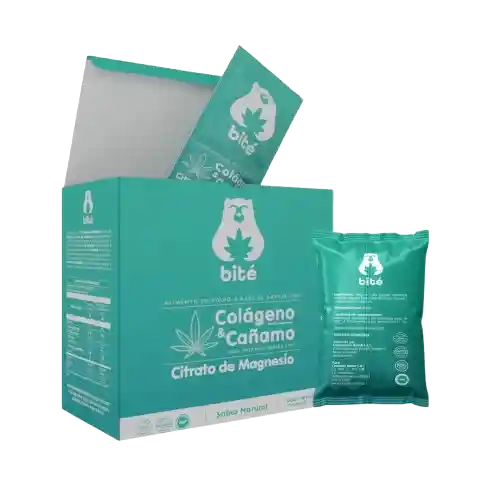 Cólageno Hidrolizado Con Citrato De Magnesio Y Cañamo