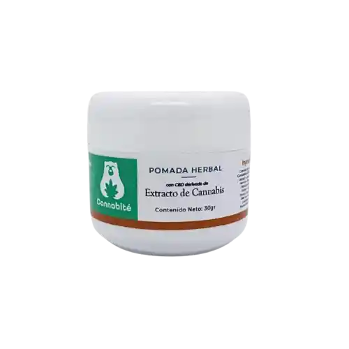 Pomada De Cannabis Cannabité 30gr