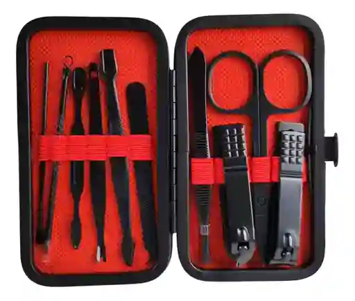 Set Manicure Pedicure Cortauñas Accesorios Cuidado Personal
