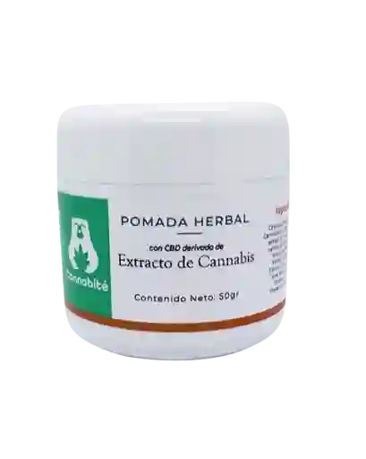 Pomada De Cannabis Cannabité 50gr