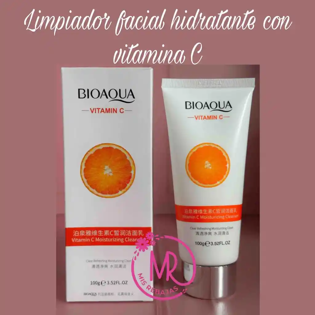 Limpiador Facial Hidratante Con Vitamina C