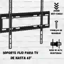 Base Soporte Fijo Televisor Tv Plasma Pantalla 26 A 63