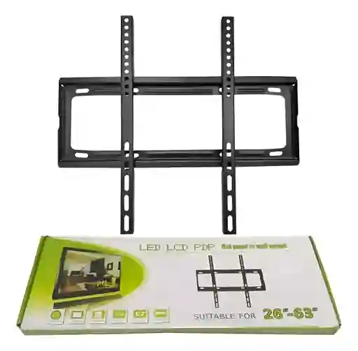 Soporte Base Fijo Televisor Tv Plasma Pantalla 26 A 63 - Negro