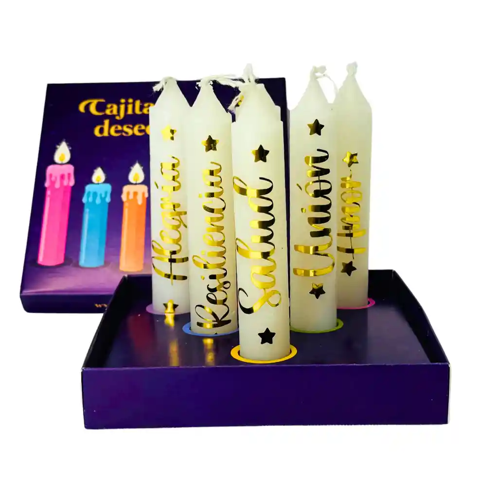 Caja De Velitas Con Deseos ✨