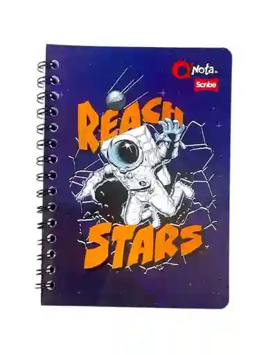 Cuaderno Argollado Pequeño 100 Hojas Cuadriculado Scribe