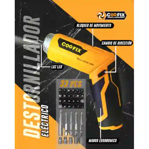 Destornillador Inalambrico Coofix
