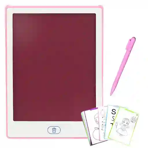Tableta Mágica Libro Educativo Lcd Para Niños + Plantillas