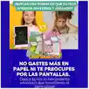 Tableta Mágica Libro Educativo Lcd Para Niños + Plantillas