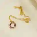 Collar Dorado ¨lirio De Amatista¨