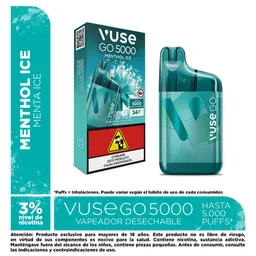 Vape Vuse Go Menthol Ice 5000 Puffs 3%