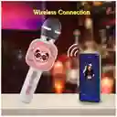 Micrófono Karaoke Inalámbrico Bluetooth Niños 3+ Portátil X7