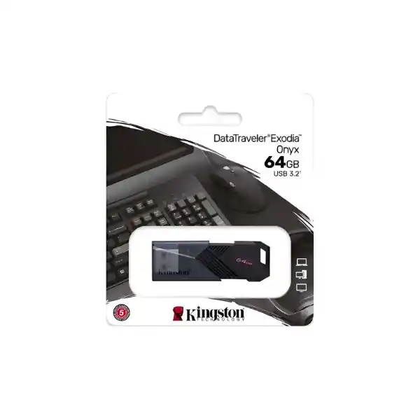 Memoria Usb 64gb Kingston Exodia