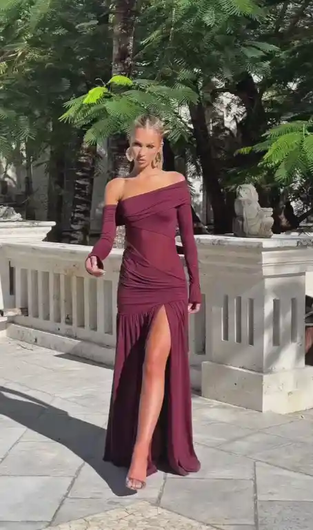 Vestido Celeste Talla S