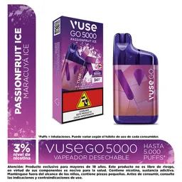 Vape Vuse Go Passionfruit Ice 5000 Puffs 3%