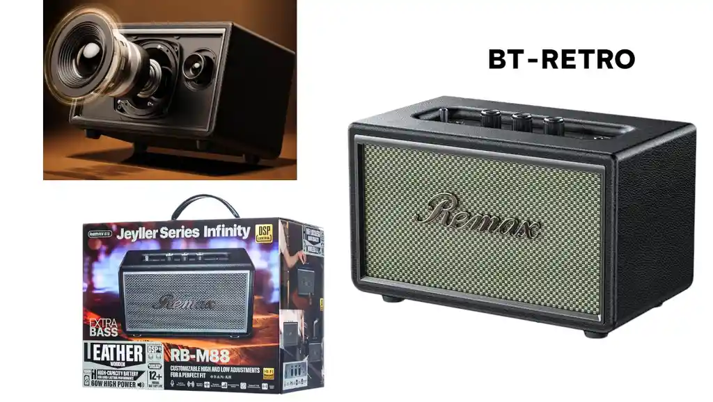 Remax Parlante Bt-retro
