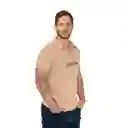 Camiseta Polo Slim Fit Café