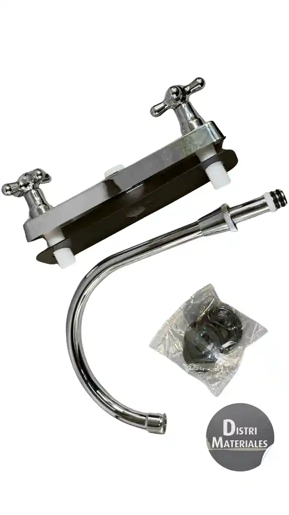 Mezclador Lavaplatos De 6" Cromado Eco