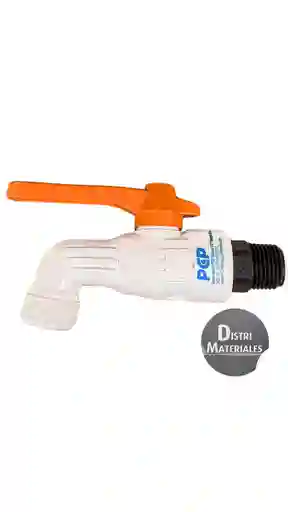Llave Jardin Plástica 1/2" Pcp