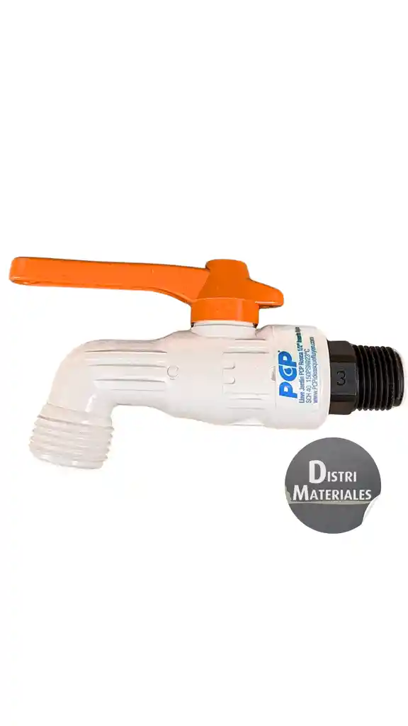 Llave Jardin Plástica 1/2" Pcp