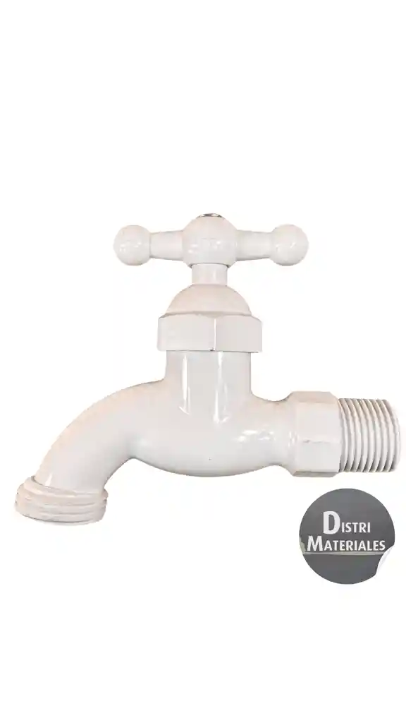 Llave Jardin Plástica 1/2" Gricol