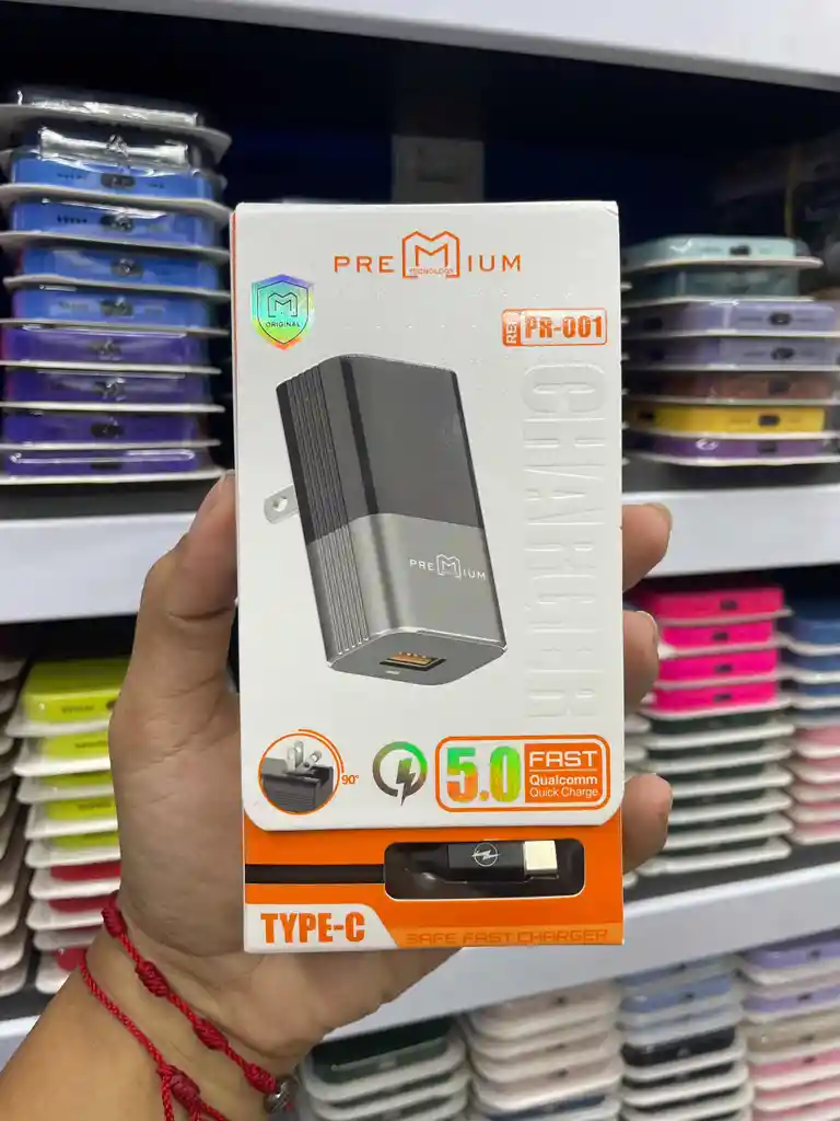 Cargador Tipo C | Premium | 5 Amperios | Cargador Completo
