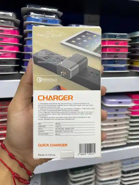 Cargador Tipo C | Premium | 5 Amperios | Cargador Completo