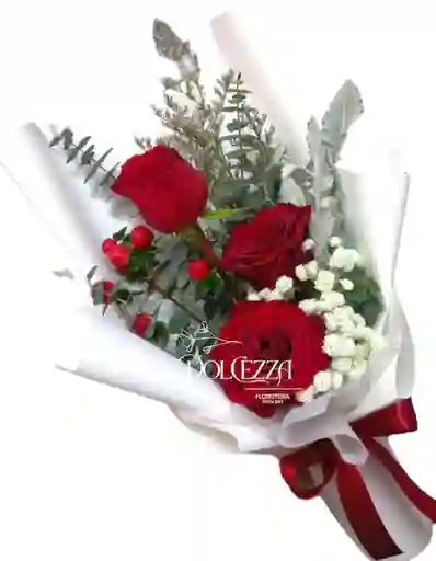Flores Rosas Rojas X3