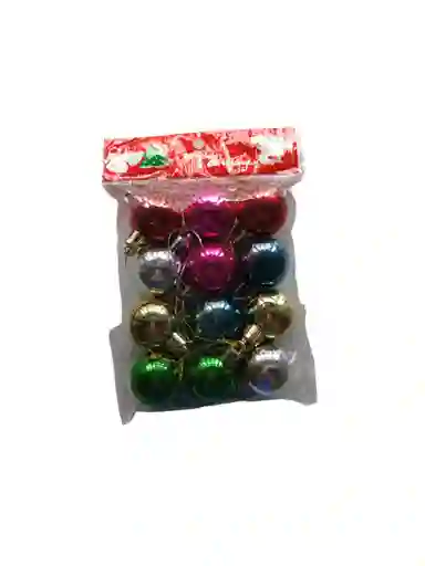 Esfera Navideña Colores X12