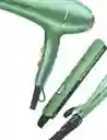 Combo 3 En 1 Plancha Secador Y Risadora Para El Cabello Tecnologia Aguacate