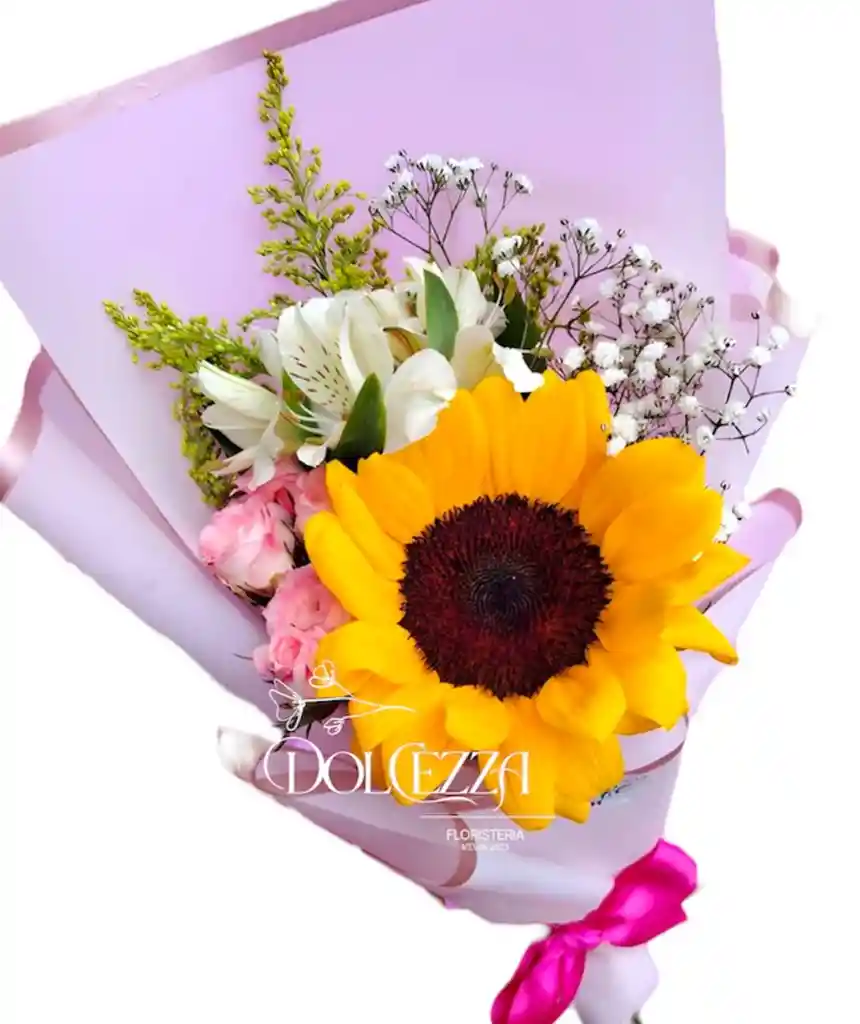 Flores Girasol En Solitario