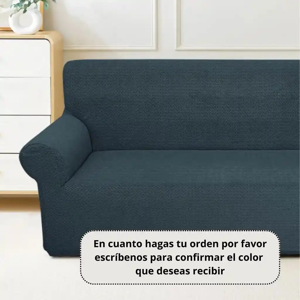 Protector De Sofá Yacqard 1 Puesto Unicolor