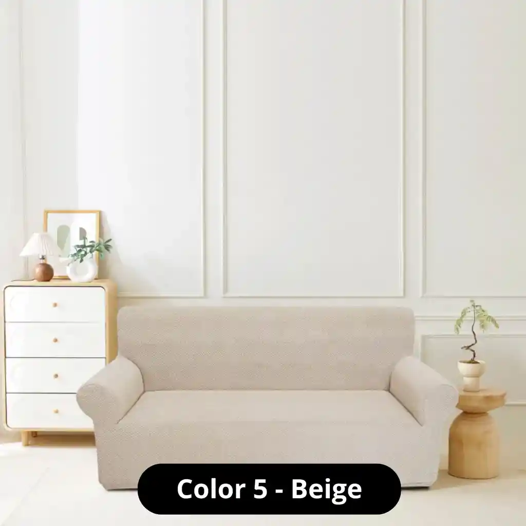 Protector De Sofá Yacqard 1 Puesto Unicolor