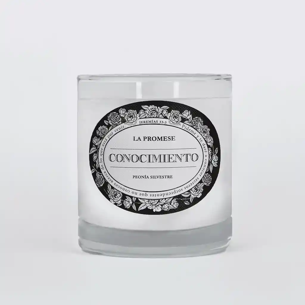 Conocimiento Vela Perfumada (peonía Silvestre)