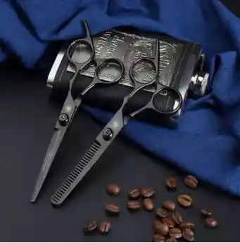 Kit De Tijeras Profesional Barberia