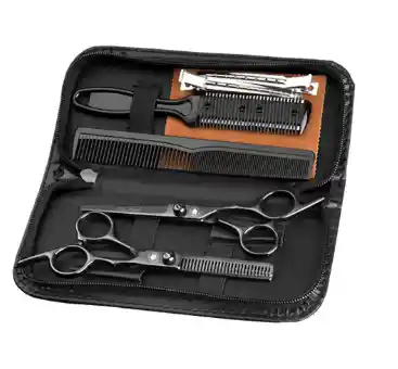 Kit De Tijeras Profesional Barberia