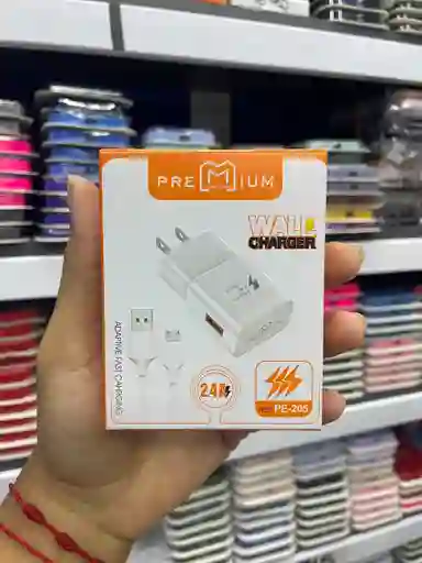 Cargador V8 | Premium | 2.4 Amperios | Cargador Completo