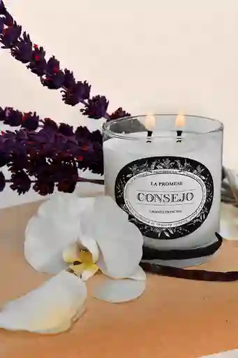 Consejo Vela Perfumada (lavanda Francesa & Vainilla)