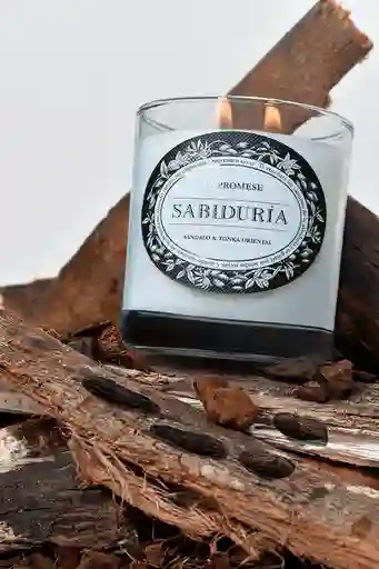 Sabiduría Vela Perfumada (sándalo & Tonka Oriental)