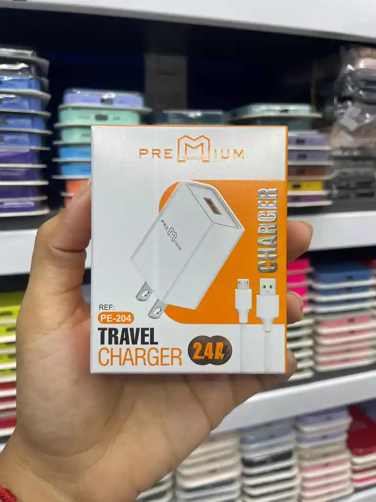 Cargador Tipo C | Premium | 2.4 Amperios | Cargador Completo