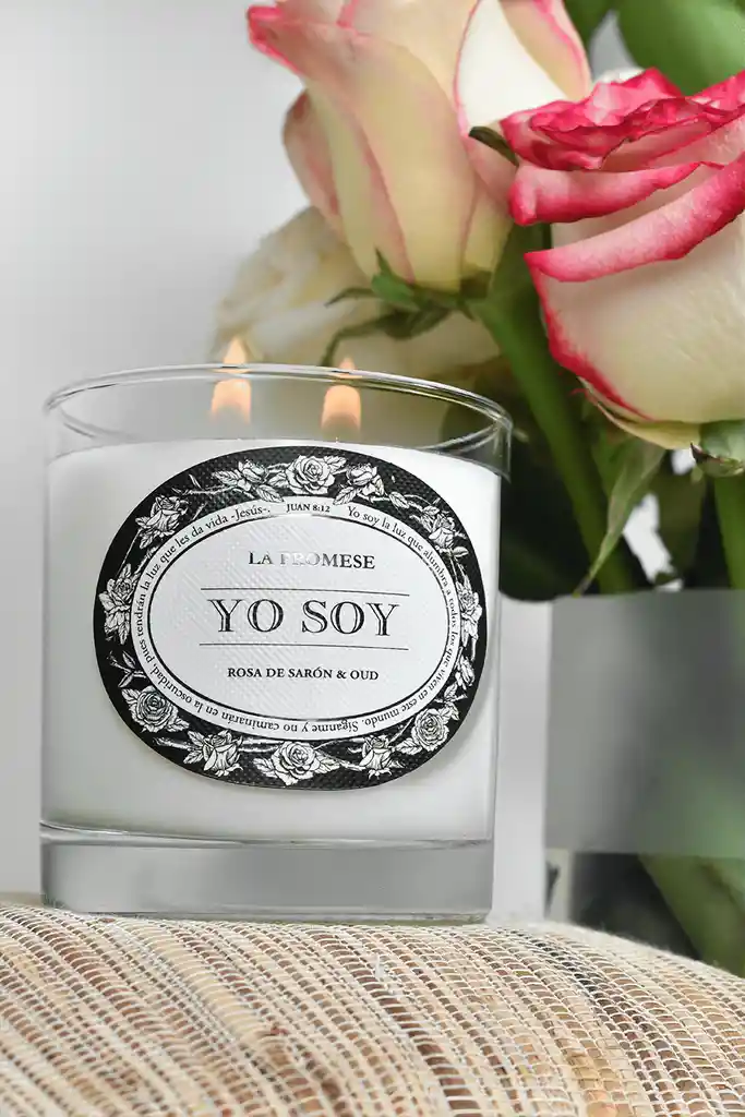 Yo Soy Vela Perfumada (rosa De Sarón & Oud)