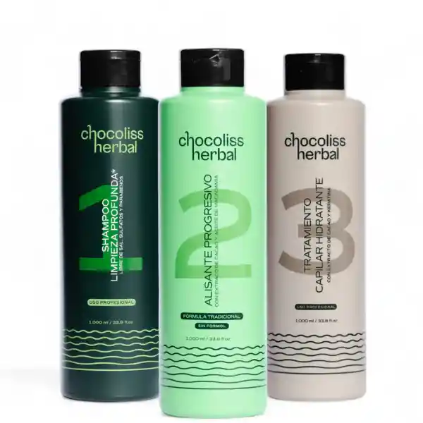 Kit Alisante Chocoliss Herbal 1000ml