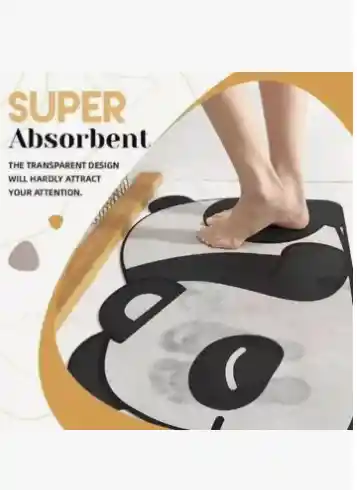 Tapete Absorbente Baño Infantil Suelo Antideslizante Hogar