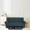 Protector De Sofá Yacqard 3 Puestos Unicolor
