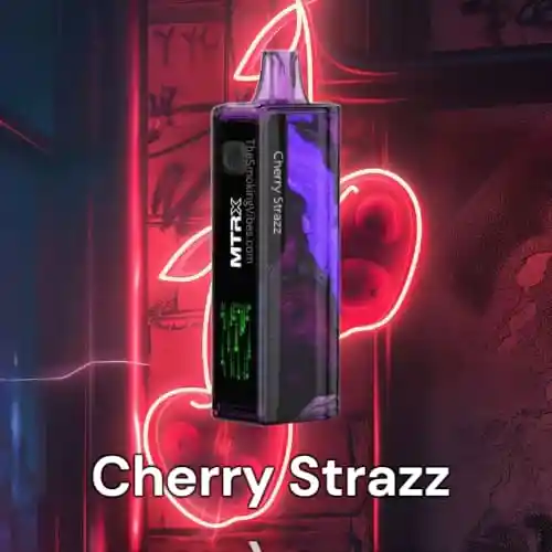 Vapeador Mtrx 12000 Puffs Cherry Strazz