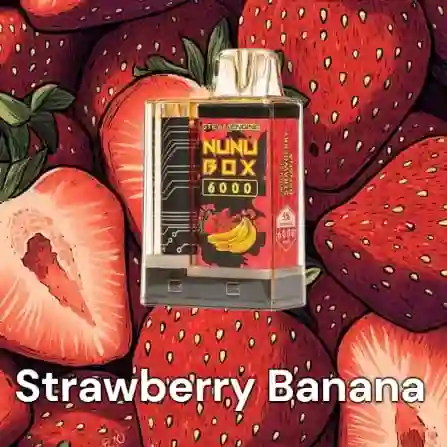 Vape Nunu 6000 Puffs Strawberry Banana