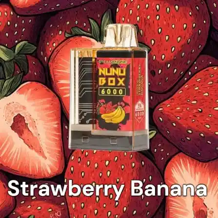 Vape Nunu 6000 Puffs Strawberry Banana