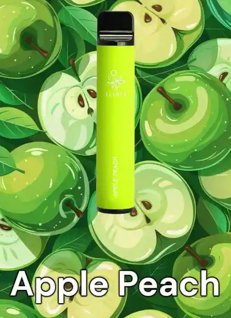 Vape Elf Bar 1500 Puffs Apple Peach