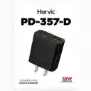 Cargador Rápido Harvic Pd-357-d 38w (3 Usb + 2 Pd)