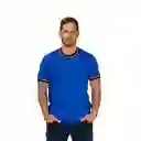 Camiseta Slim Fit C/r Azul