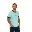 Camiseta Slim Fit C/r Menta